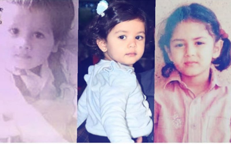 Mira & Shahid's Childhood Pics Prove That Misha Is A Spitting Image Of The Two