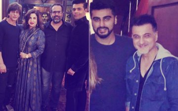 Shah Rukh Khan Hosts Diwali Party; Farah Khan, Karan Johar, Arjun Kapoor Attend