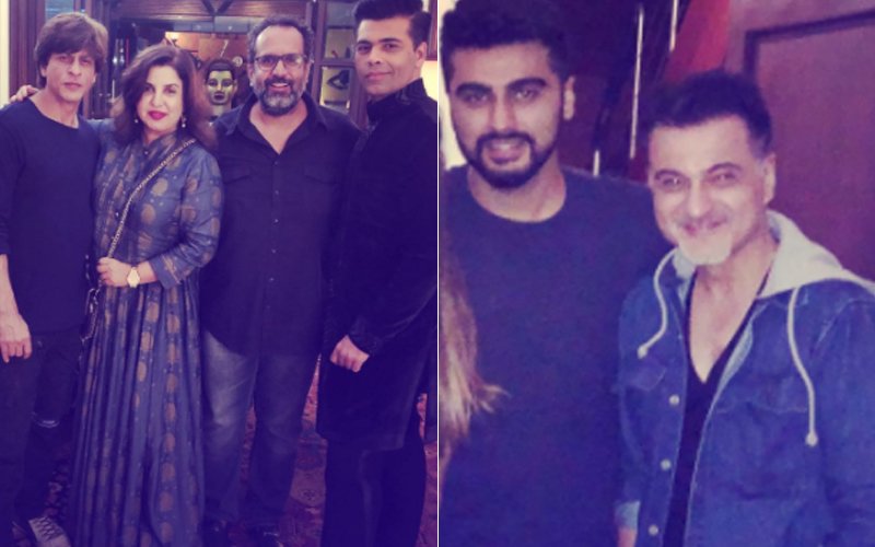 Shah Rukh Khan Hosts Diwali Party; Farah Khan, Karan Johar, Arjun Kapoor Attend