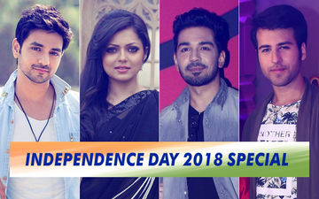 Shakti Arora, Drashti Dhami, Abhinav Shukla & Ritvik Arora Are Drenched In Patriotic Fervour On Independence Day 2018