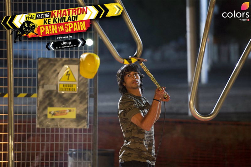 shantanu maheshwari in fear factor khatron ke khiladi pain in spain