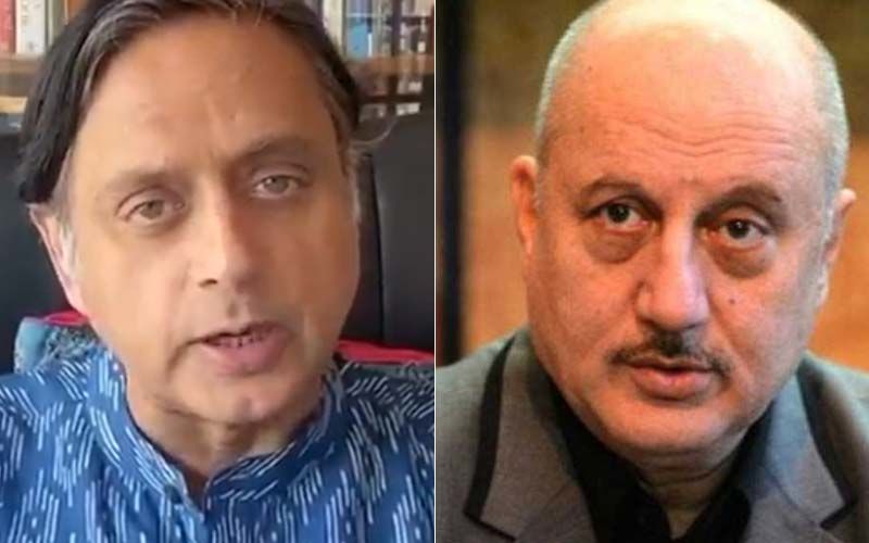 Shashi Tharoor Quotes Anupam Kher’s 2012 Tweet On Patriotism; Latter Calls It Proof Of The Politician's ‘Unemployment’