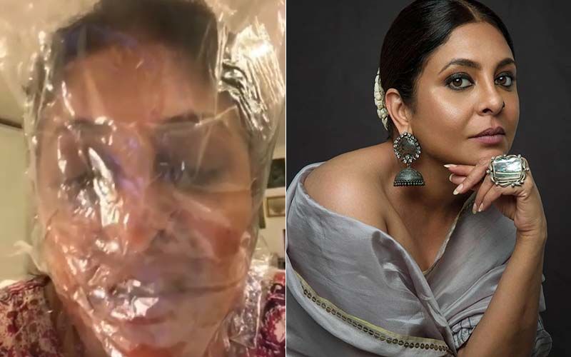 Shefali Shah Tightly Covers Face In Plastic Wrap, Gasps For Air: 'If COVID-19 Spreads, Many Won’t Be Able To Breathe’- VIDEO