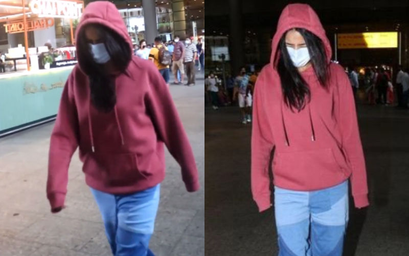Shehnaaz Gill Hides Herself In A Hoodie, Actress Spotted Running From Paparazzi As She Returns Post Wrapping ‘Kabhi Eid Kabhi Diwali’ Shoot