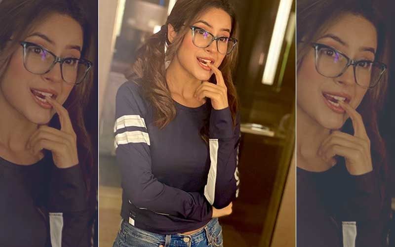 Shehnaaz Gill Is One Such Cute Nerdy With Two Ponytail; Internet Has A Meltdown