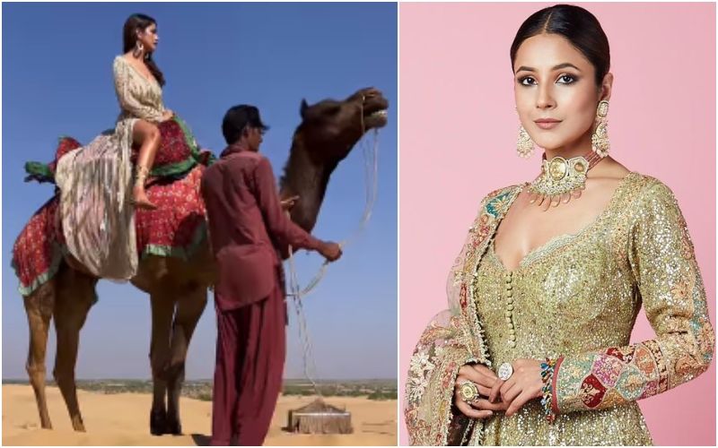 ADORABLE! Shehnaaz Gill Shouts For Her ‘Mumma’ As She Sits On A Camel; Fans Say, ‘Meri Hasi Nhi Ruk Rahi’- WATCH VIDEO