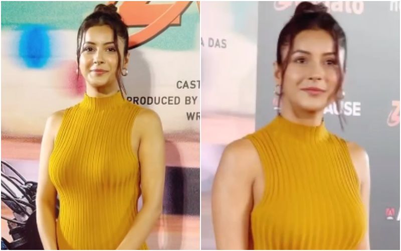 Shehnaaz Gill Gets Brutally TROLLED As She Attends Zwigato’s Screening In A Figure Hugging Dress; Netizens Say, ‘Desperate For Attention’