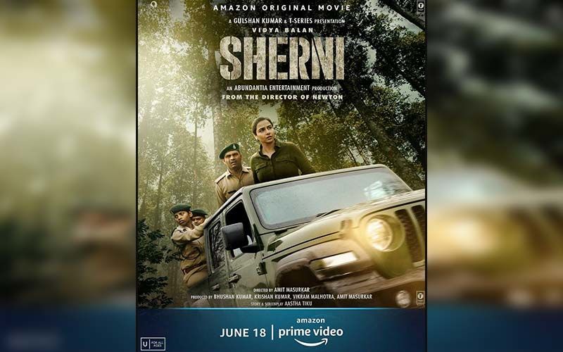 Sherni New Poster OUT:: Vidya Balan Leads The Way For Us To The Release Day, With A New Still