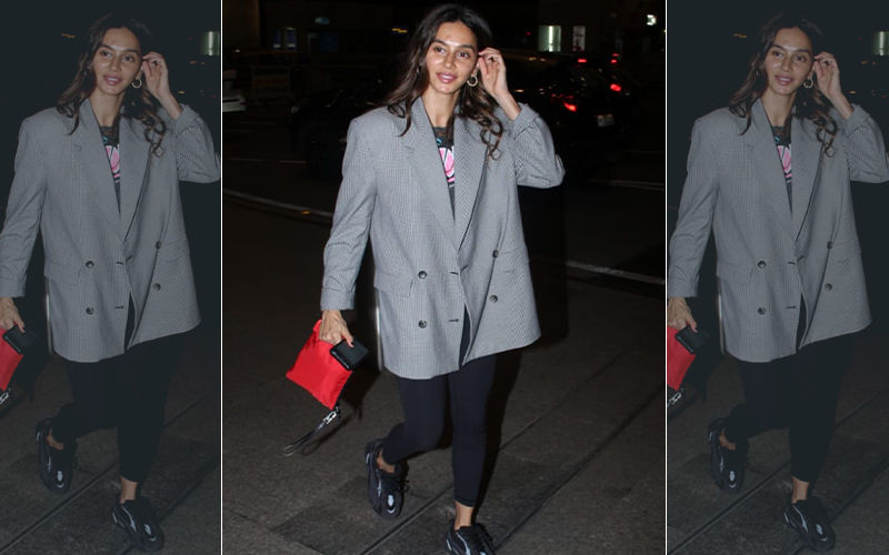 Fashion Culprit Of The Day: Shibani Dandekar Grisly Blurs The Line Between Formal And Casual Wear