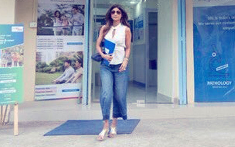 Shilpa Shetty Spotted Outside A Pathology Lab; #ShilpaKoKyaHua Trends, Memes Go Viral!