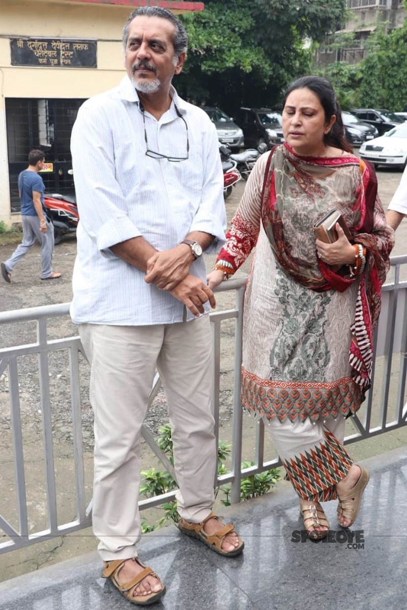 shishir sharma at the funeral