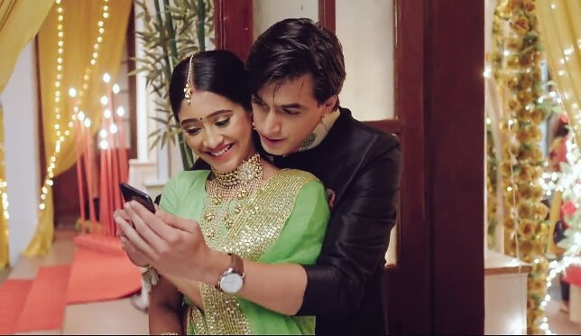 shivangi joshi and mohsin khan in yeh rishta kya kehlata hai