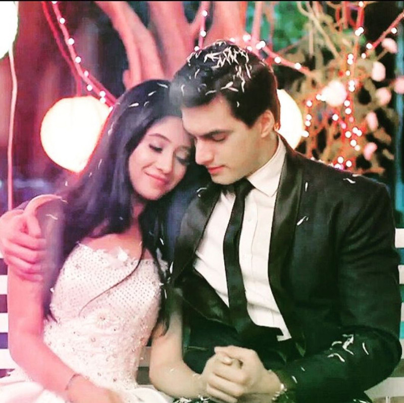 shivangi joshi and mohsin khan in yeh rishta kya kehlata hai