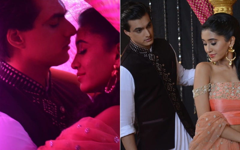 Shivangi Joshi And Mohsin Khan Romance During Dussehra Celebration- In Pictures