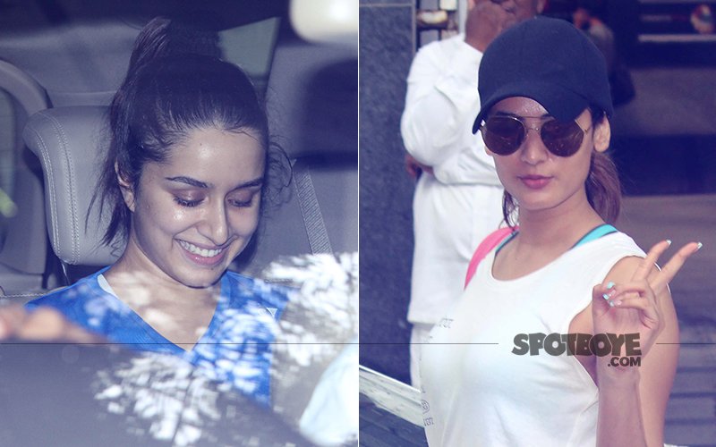 Shraddha Kapoor & Sonal Chauhan Sweat-It-Out At the Gym