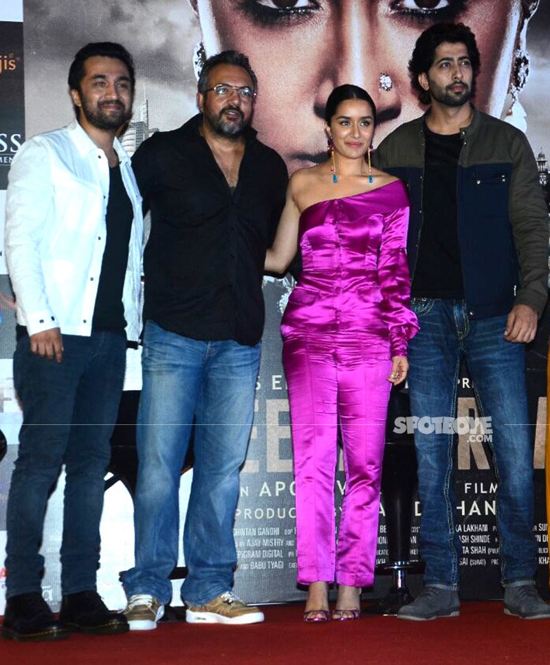 shraddha kapoor and team at the trailer launch of haseena