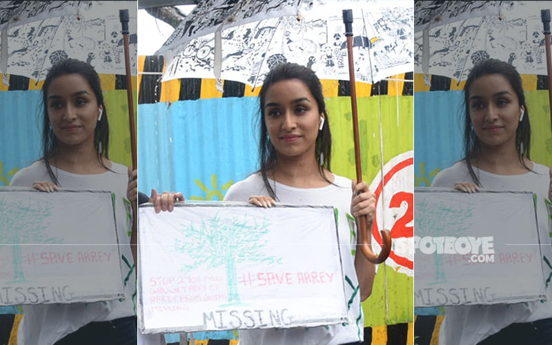 Shraddha Kapoor Bats For The Save Aarey Forest Initiative; Lends Her Support Through A Public Protest