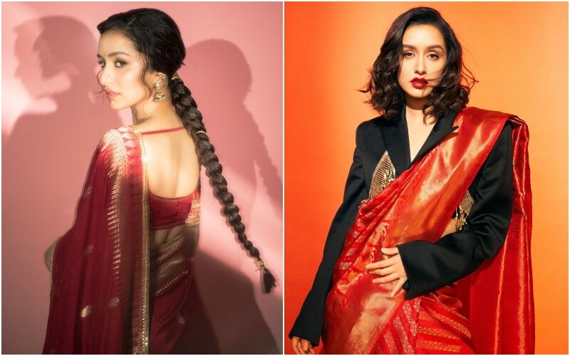Shraddha Kapoor Paints The Town Red With THESE 5 Stunning Saree Looks; Take A Look At The PICS INSIDE 