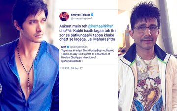 Shreyas Talpade Slams KRK For Badmouthing Poster Boys, Says 'Aukaat Mein Reh'