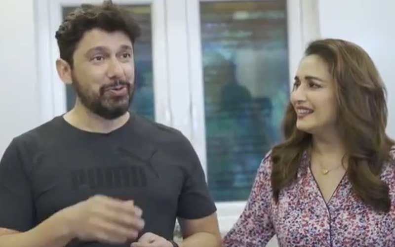 Madhuri Dixit’s Husband Shriram Nene Eats One Whole Chilli While Making Kanda Poha With Actress – WATCH VIDEO