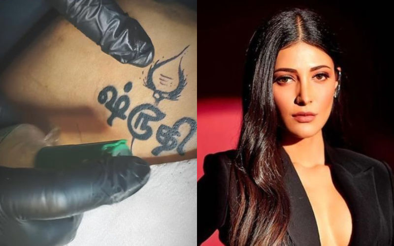 Shruti Haasan reveals the placement of tattoos on the body   telugucinemacom