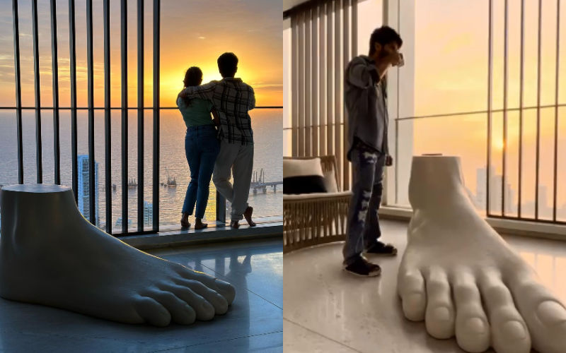 Shahid Kapoor-Mira Kapoor TROLLED Over Giant Foot Coffee Table At Their New Sea-Facing Apartment; Netizen Asks, ‘Yeh Pair Kiska Kata Hua Hai?