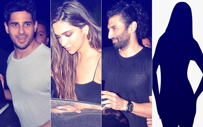 Guess Which Actress Joined Bollywood’s New SATURDAY NIGHT GANG - Deepika, Sidharth & Aditya Yesterday?