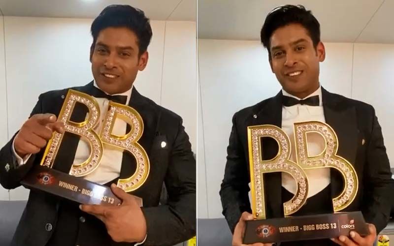 Bigg Boss 13: Sidharth Shukla Thanks Fans After Winning The Show In New Video: ‘The Trophy Has Come Home’