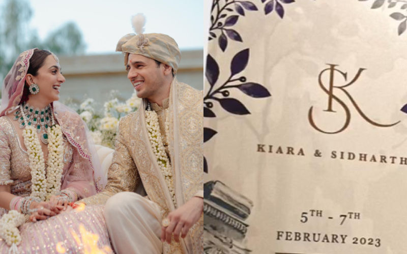 Kiara Advani-Sidharth Malhotra’s WEDDING CARD Out: Architectural Design Card Features The Couple's Initials And Is Beyond Beautiful-See PIC