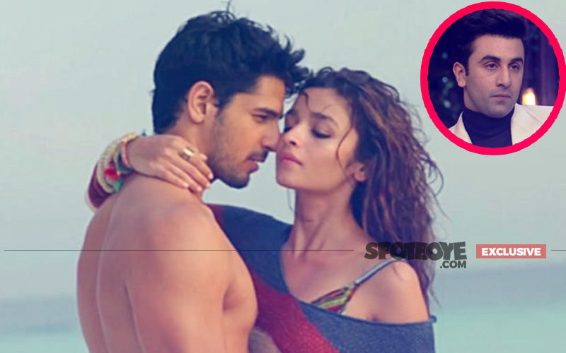 Colour-Coordinated Alia Bhatt & Sidharth Malhotra Kiss & Make Up, Ranbir Was Round The Corner