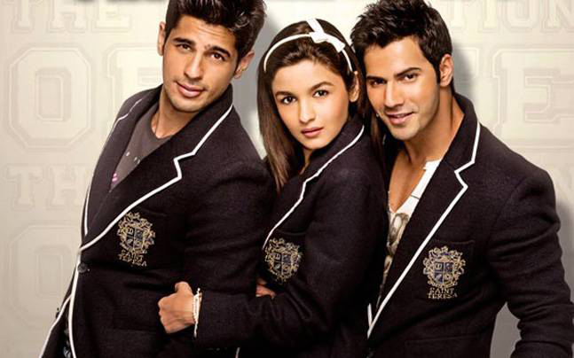 sidharth malhotra alia bhatt varun dhawan in student of the year