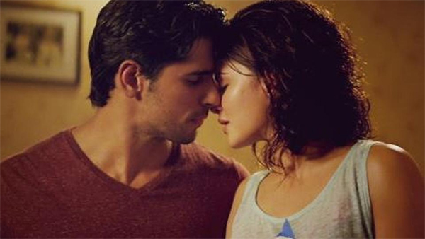 sidharth malhotra and jacqueline in a steamy scene from a Gentleman