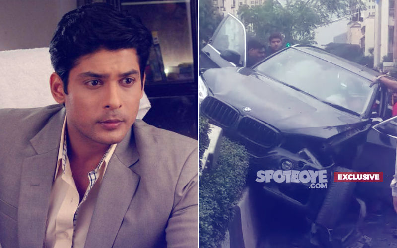 TV Actor Sidharth Shukla Involved In A Major Road Accident