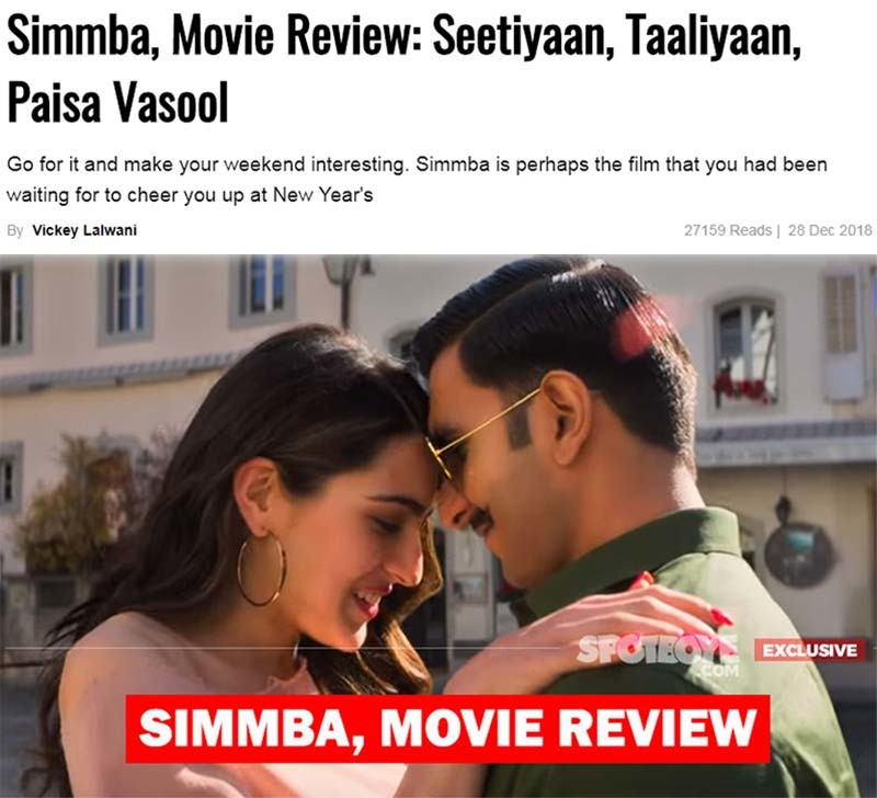 simmba movie review