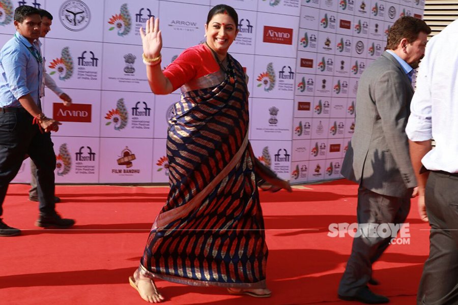 smriti irani at iffi 2017