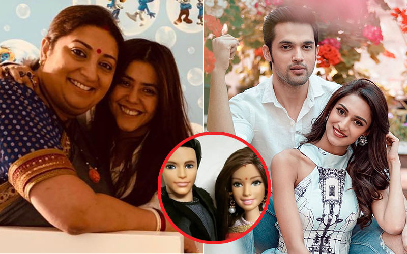 Smriti Irani Comments On Parth Samthaan-Erica Fernandes Dolls And Ekta Kapoor Shoots Back An Epic Reply!