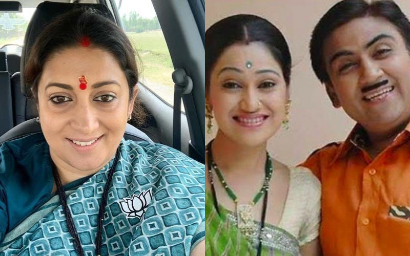 VIRAL! Smriti Irani Gives Marriage Advice To Fans Using Jethalal And Dayaben's Video From Taarak Mehta Ka Ooltah Chashmah; Internet REACTS!