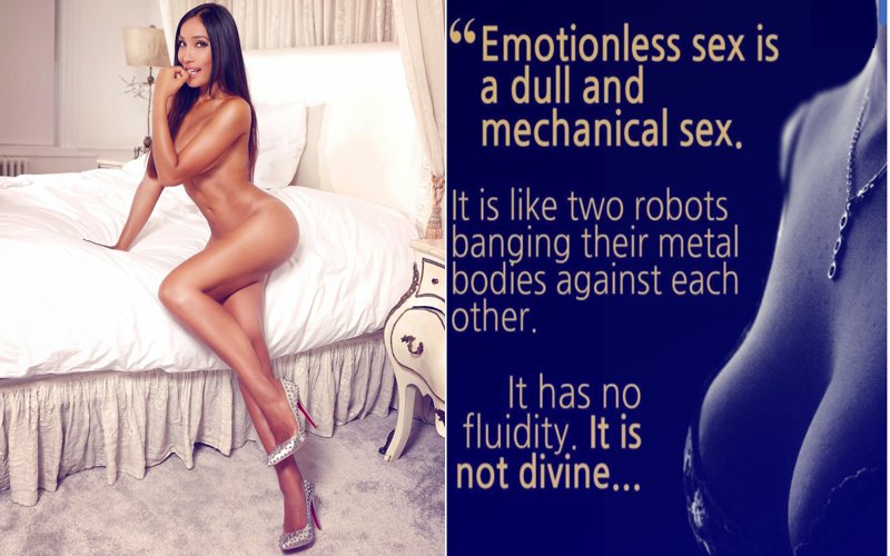Sofia Hayat: Emotionless SEX Is Dull & Mechanical