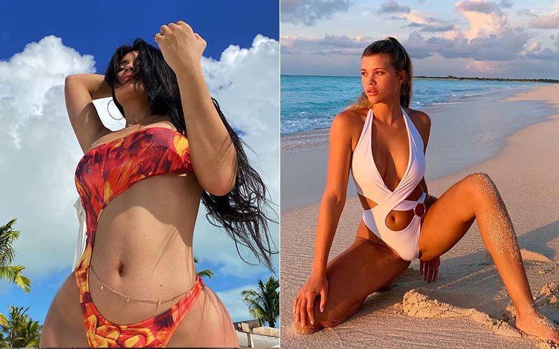 HOLLYWOOD'S HOT METER: Kylie Jenner Or Sofia Richie; Divas In Sultry Monokinis