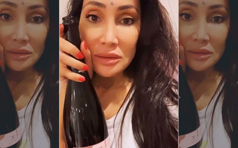Ex-BB Contestant Sofia Hayat Drives Away Self-Quarantine Blues; Calls Organic Vegan Wine Her ‘Saviour’-WATCH