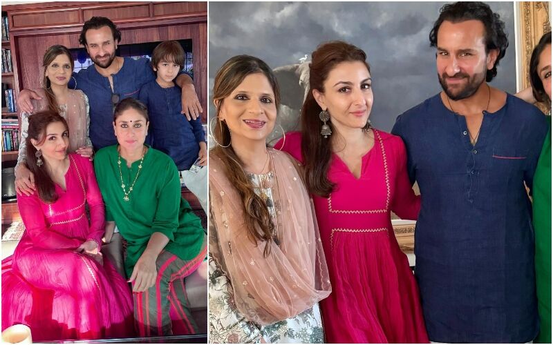 OMG! Soha Ali Khan CROPS Sister-In-Law Kareena Kapoor Khan From Eid Photos! Netizens Say, ‘Cropped Bebo Out Of The Royal Club’
