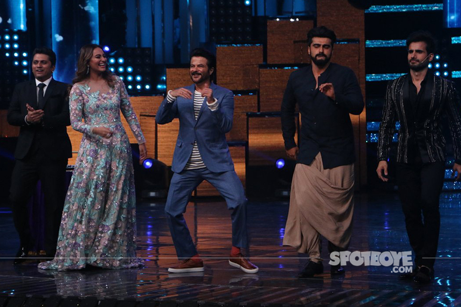 sonakshi sinha anil kapoor arjun kapoor dancing