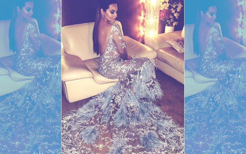 Sexy Saturday: Sonakshi Sinha Looks Super Glamorous In A Backless Gown