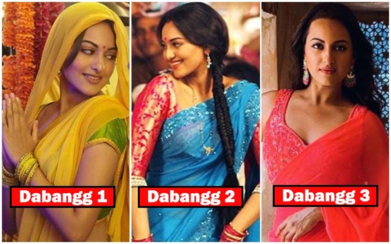 Dabangg's Rajjo NOT Conservative Anymore: Sonakshi Sinha Gives Her Character A Sexy Transformation In Low Cut Blouses And Chiffons