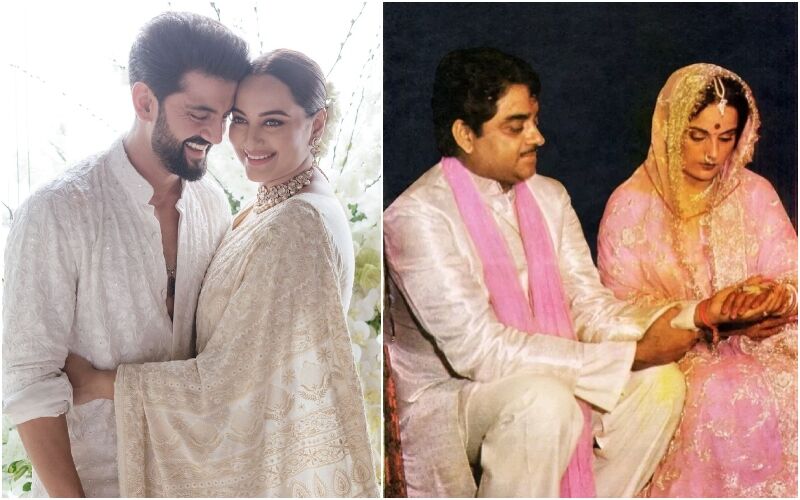 Sonakshi Sinha Rewears Mother Poonam Sinha’s Old Saree For Her Wedding With Zaheer Iqbal; Fans Left In Awe As Photos Go Viral