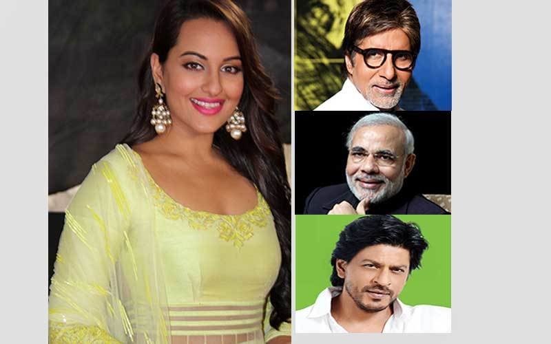 Sonakshi Invites Bachchan, Modi, Srk...