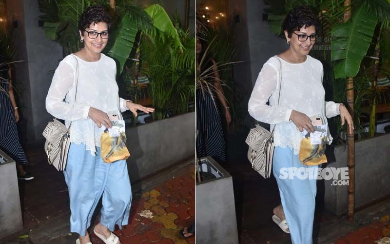 Sonali Bendre Snapped In Juhu; Actress Keeps It Comfy With Her Outfit