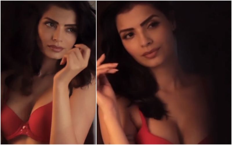 Bigg Boss 8 Fame Sonali Raut Flaunts Her Sexy Curves In A Red Bikini; Leaves Fans Drooling- Watch VIRAL Video