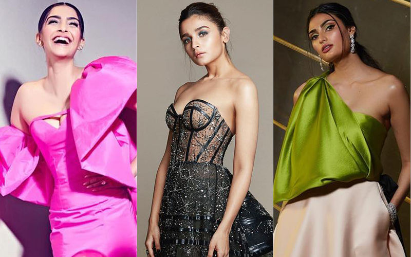 Sonam Kapoor, Alia Bhatt And Athiya Shetty Steal The Show At 64th Filmfare Awards  Red Carpet