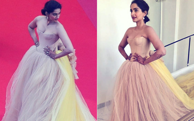 Cannes 2018: Sonam Kapoor Splashes Yellow With Nude On Day 2